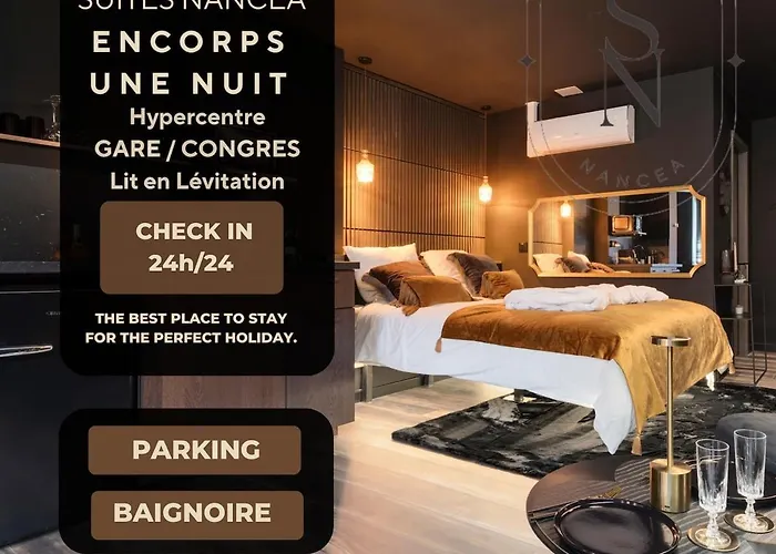 Encorps Une Nuit, Jacuzzi, Nancy Centre Gare Congres, Parking